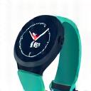 Stylized icons representing popular wearable devices like smartwatches and fitness trackers